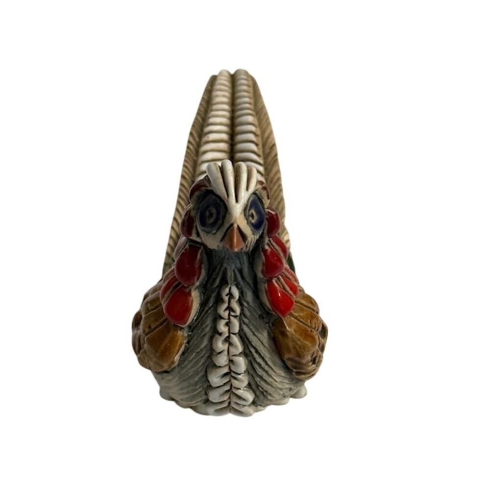Vintage Artesania Rinconada Uruguay Signed Pheasant Bird Figurine 7" - Picture 4 of 6
